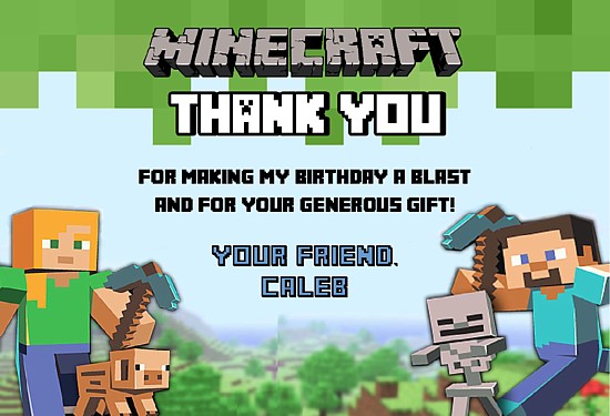 minecraft-thank-you-cards-personalized