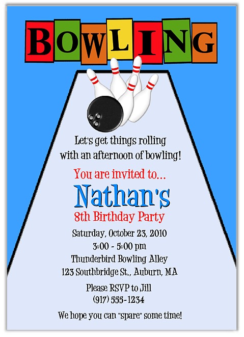 bowling-birthday-party-invitations-boy-bowling-sports-kids-birthday