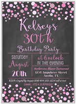 30th Birthday Party Invitations